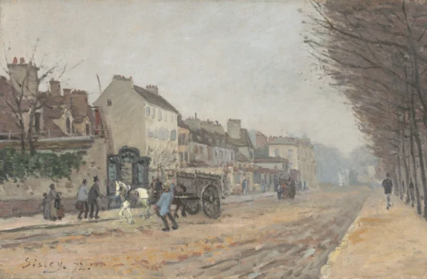 Boulevard Héloïse Argenteuil (1872) National Gallery of Art Washington
