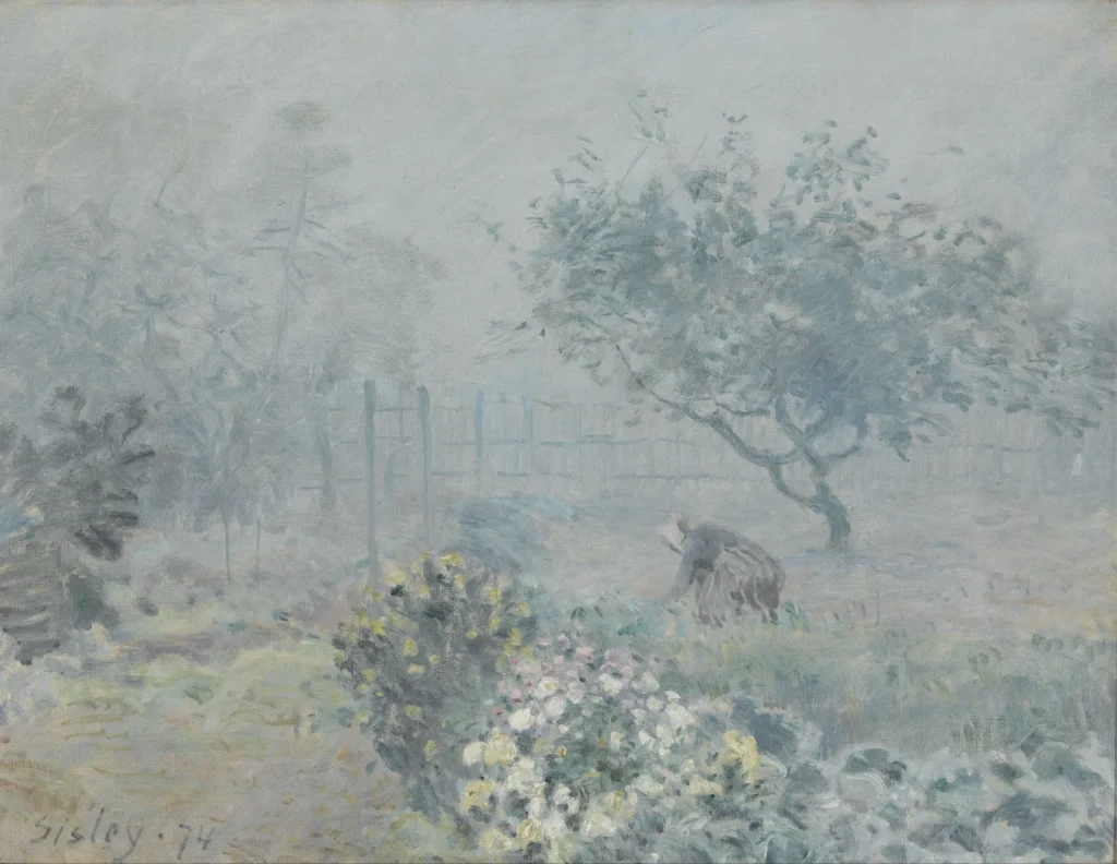 Fog Voisins, Alfred Sisley