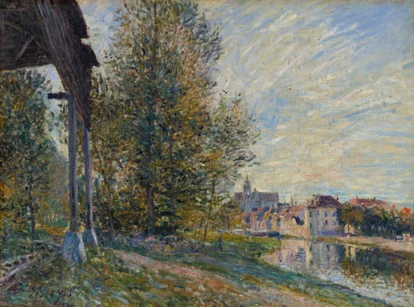 Near Moret-sur-Loing (1881) Museum Barberini Potsdam