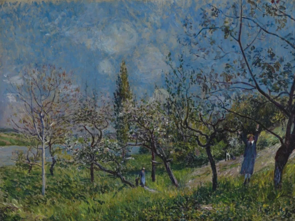 Orchard in Spring (1881)  Museum Boijmans Van Beuningen