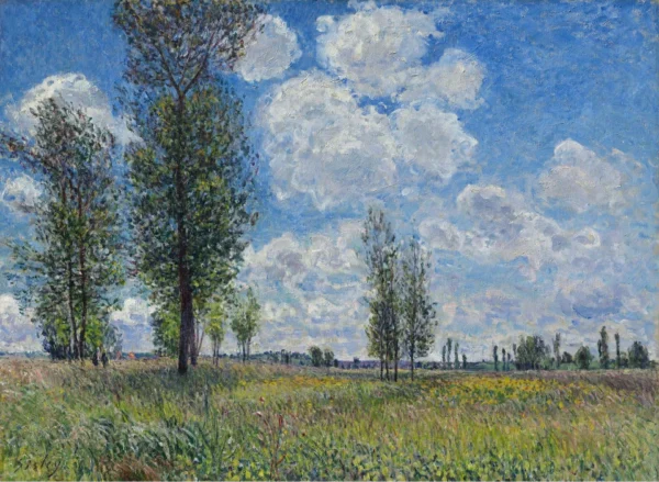 The Meadow at Veneux-Nadon (1881) Museum Barberini Potsdam