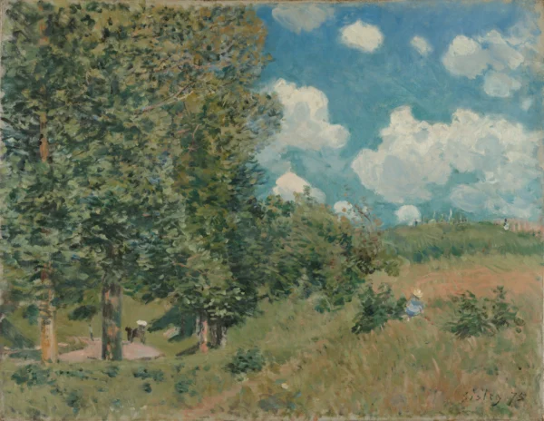 The Road from Versailles to Saint-Germain (1875) J.Paul Getty Museum