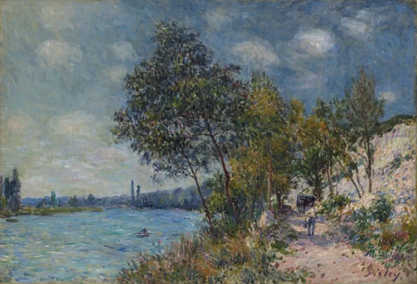 The Stone Quarrie at Veneux in the Sun Morning (1880) Museum Barberini Potsdam