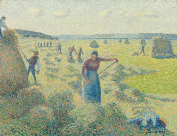 La Récolte des Foins Éragny (1887) Van Gogh Museum