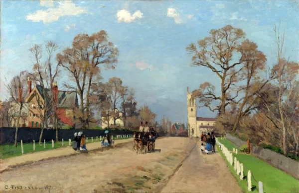 The Avenue Sydenham (1871) National Gallery