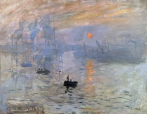 Impression: Sunrise by Claude Monet, hand-painted oil reproduction
