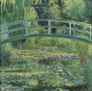 The Water-Lily Pond by Claude Monet, hand-painted oil reproduction