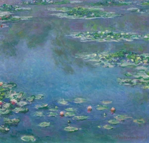 Water Lilies by Claude Monet, hand-painted oil reproduction