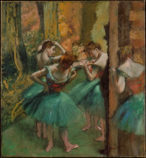 Dancers Pink and Green (1890) Metropolitan Museum of Art New York