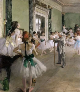 The Ballet Class by Edgar Degas, hand-painted oil reproduction