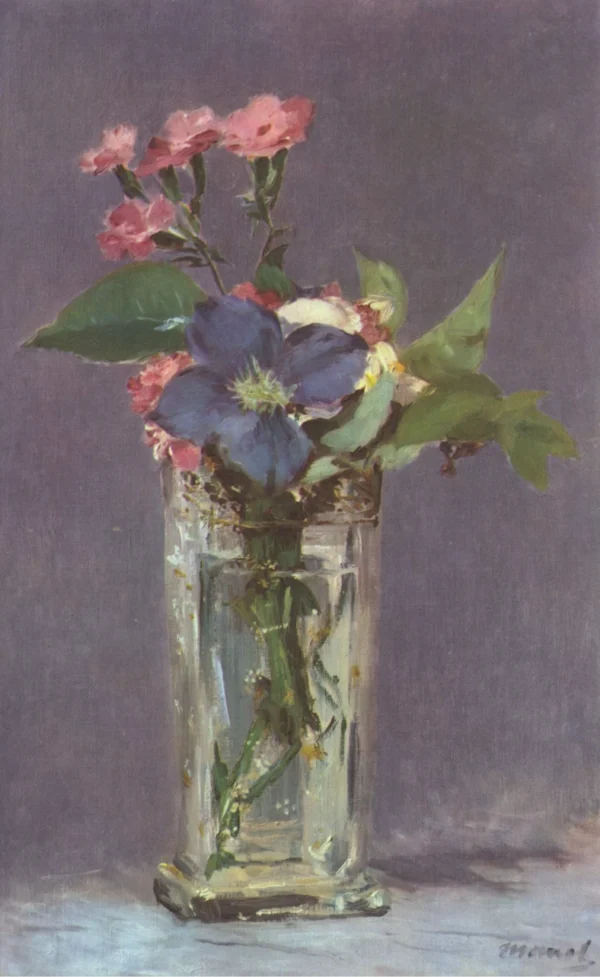 Flowers in a Crystal Vase (1882) Musée d Orsay