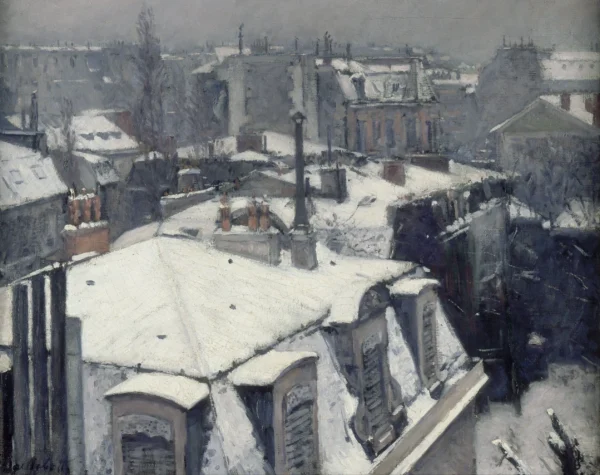 Rooftops in the Snow (1878) Musée d Orsay