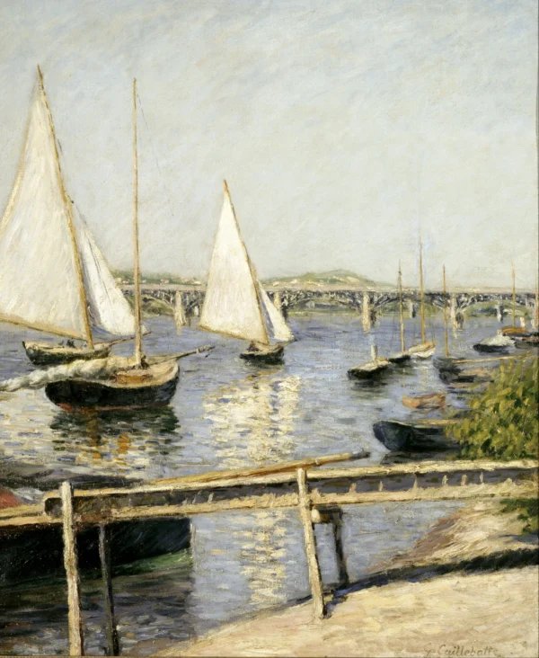 Sailing Boats at Argenteuil (1888) Musée d Orsay