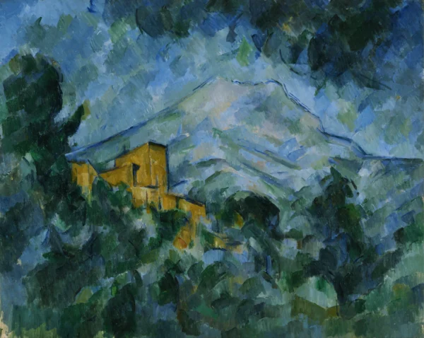 Mont_Sainte-Victoire and Château Noir (1906) Artizon Museum Tokyo
