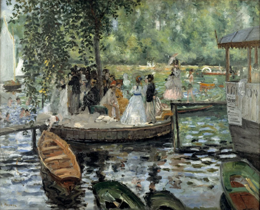 La Grenouillere, Pierre-Auguste Renoir