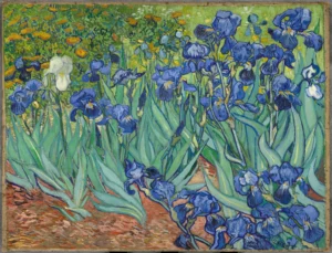Irises by Vincent van Gogh, hand-painted oil reproduction