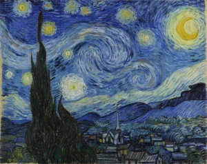 Starry Night by Vincent van Gogh, hand-painted oil reproduction