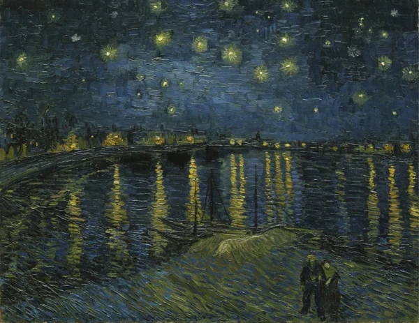 Starry Night Over The Rhone 1888 Musee d'Orsay