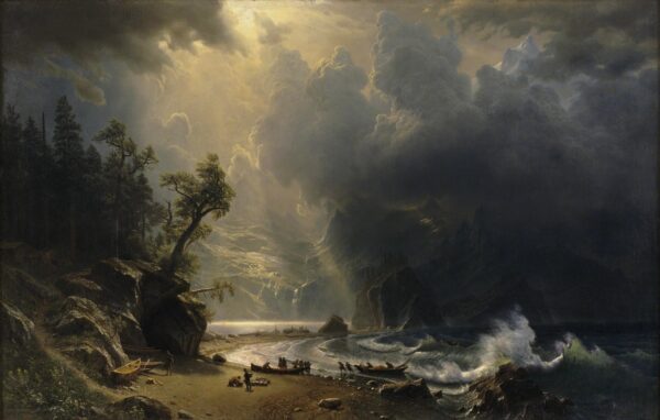 Puget Sound on the Pacific Coast (1870) Seattle Art Museum