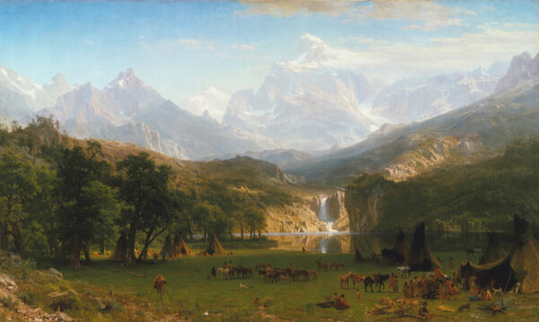 The Rocky Mountains Lander's Peak (1863) Metropolitan Museum of Art