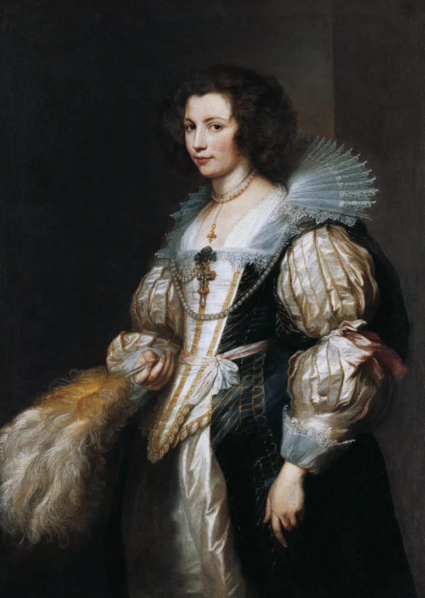 Portrait of Maria de Tassis (1629) Liechtenstein Museum
