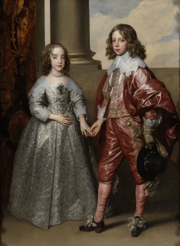 Portrait of William II and Mary Stuart (1641) Rijksmuseum Amsterdam