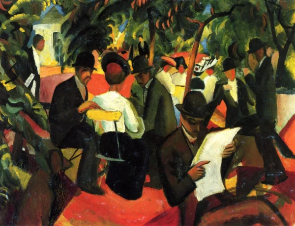 Garden Restaurant (1912) Kunstmuseum Bern