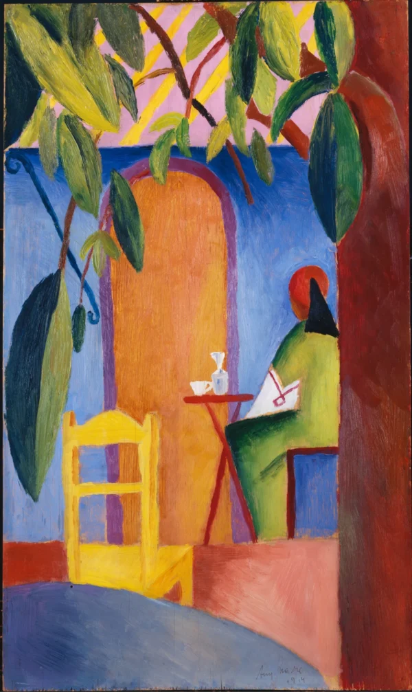 Turkish Café (1914) Lenbachhaus Munich