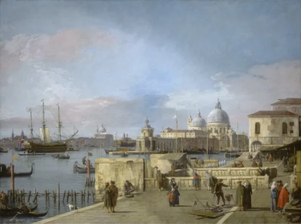Entrance to the Grand Canal from the Molo Venice
