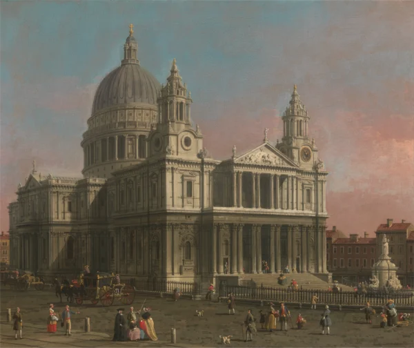 St. Paul's Cathedral 1754 Yale Center for British Art