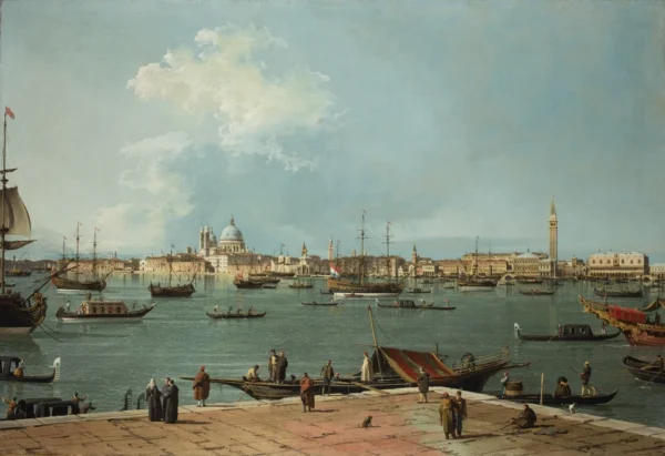 Venice The Bacino di San Marco from San Giorgio Maggiore c.1735-1744 The Wallace Collection