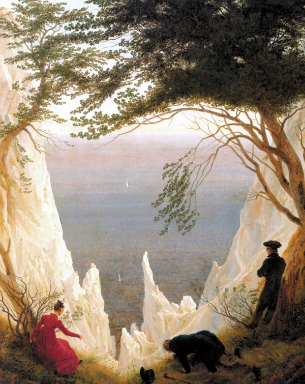 Chalk Cliffs on Rügen (1818) Kunst Museum Winterthur