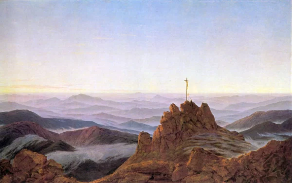 Morning in the Riesengebirge (1810) Old National Gallery Berlin