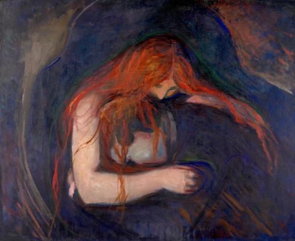 Vampire (1893) Munch Museum