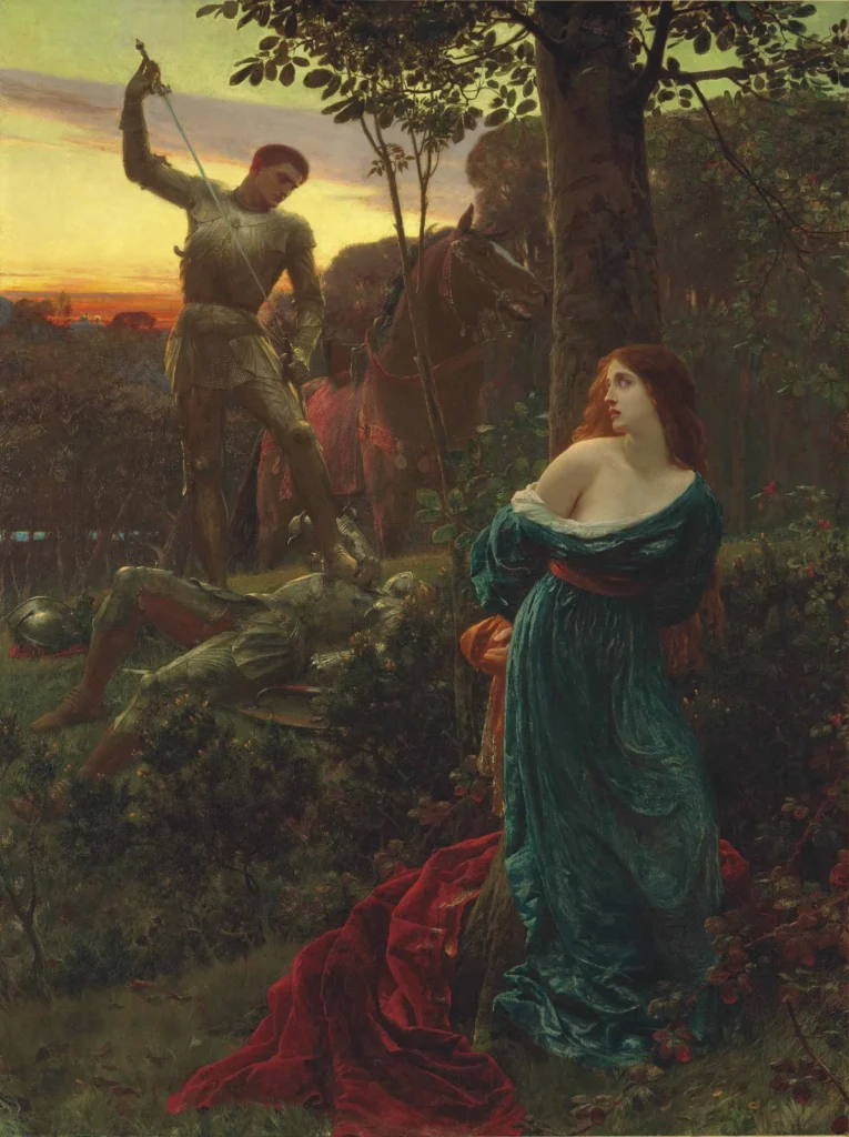 Chivalry, Frank Dicksee