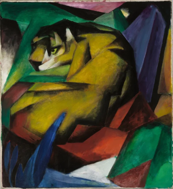 The Tiger (1912) Lenbachhaus Munich
