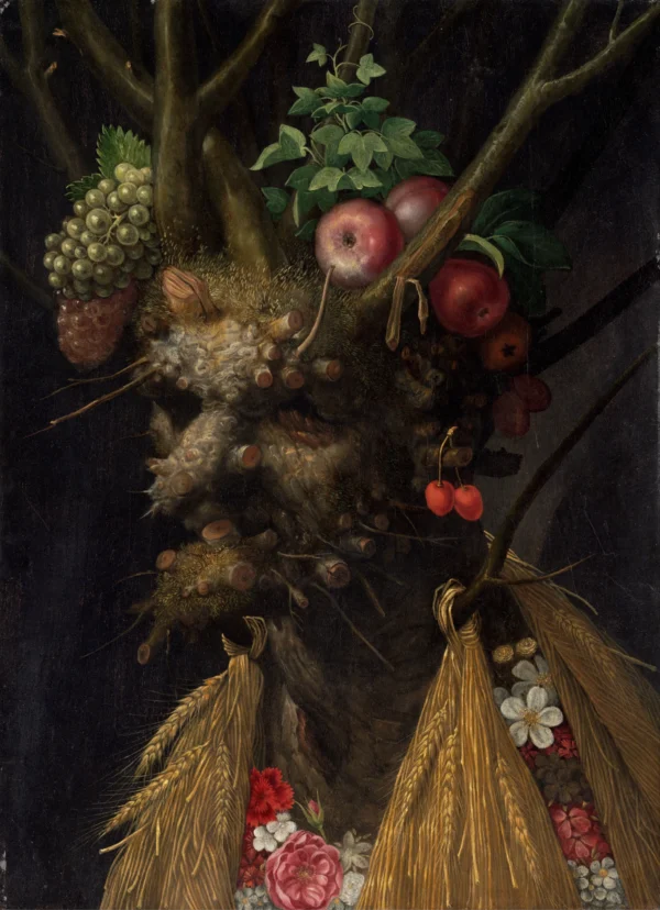 Four Seasons in One Head (1590) National Gallery of Art
