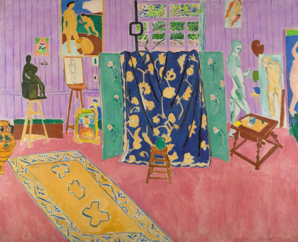 The Pink Studio (1911) Pushkin Museum