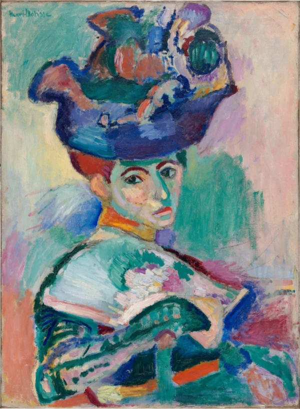 Woman with a Hat Femme au chapeau by Henri Matisse