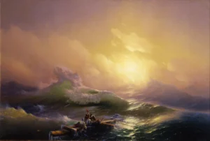 The Ninth Wave by Ivan Aivazovsky, hand-painted oil reproduction