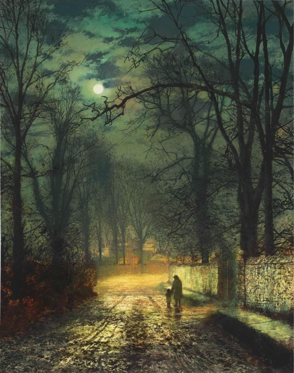 A Moonlit Lane
