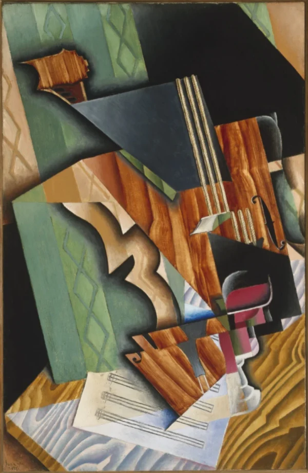 Violin and Glass (1915) Harvard Art Museums