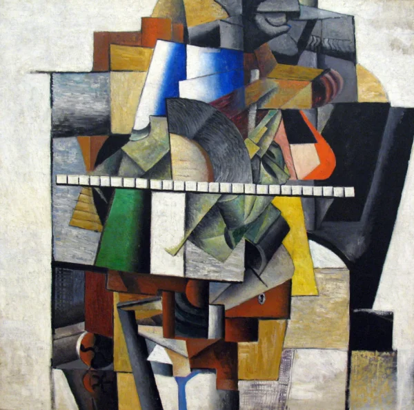 Portrait of Mikhail Matyushin (1913)