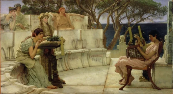 Sappho and Alcaeus (1881) Walters Art Museum