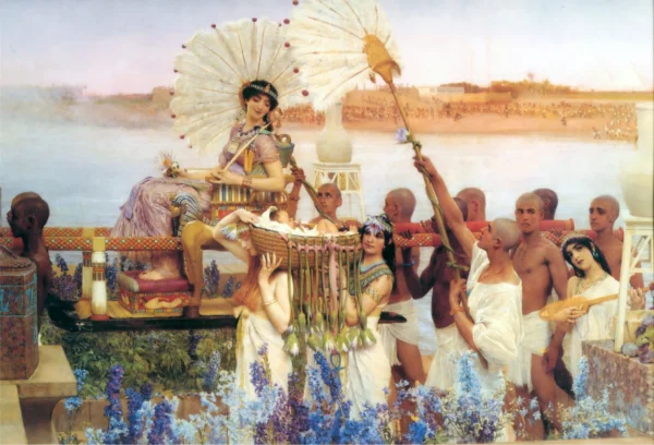 The Finding of Moses (1904) Private Collection