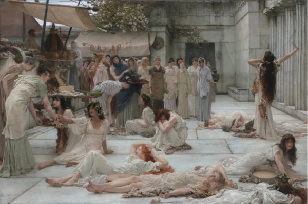 The Women of Amphissa (1887) Clark Art Institute