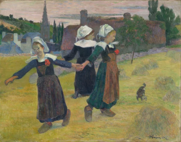 Breton Girls Dancing Pont-Aven