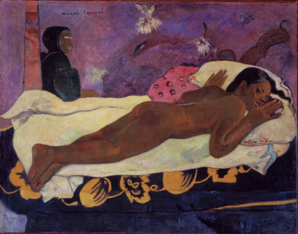 Manao tupapau (1892) Albright-Knox Art Gallery, Buffalo