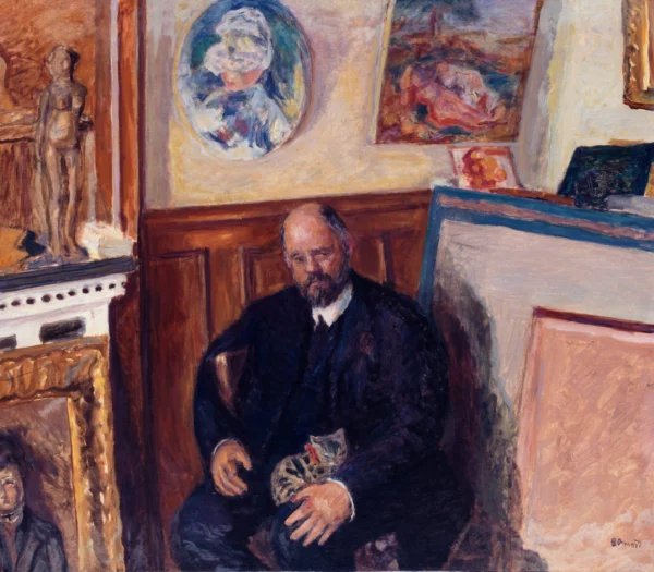 Portrait of Ambroise Vollard with a Cat (1924) Petit Palais Paris