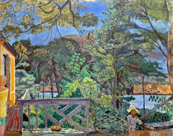 The Terrace at Vernon (1928) Kunstsammlung Nordrhein-Westfalen